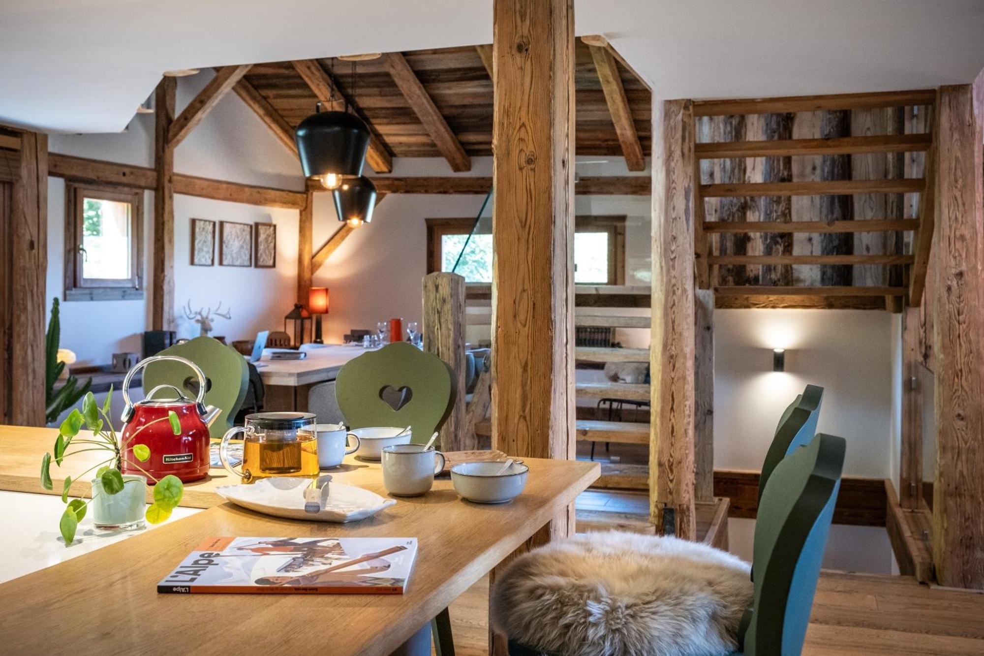Wanderful Life Montblanc Refuge Haut De Gamme 圣热尔韦莱班 外观 照片